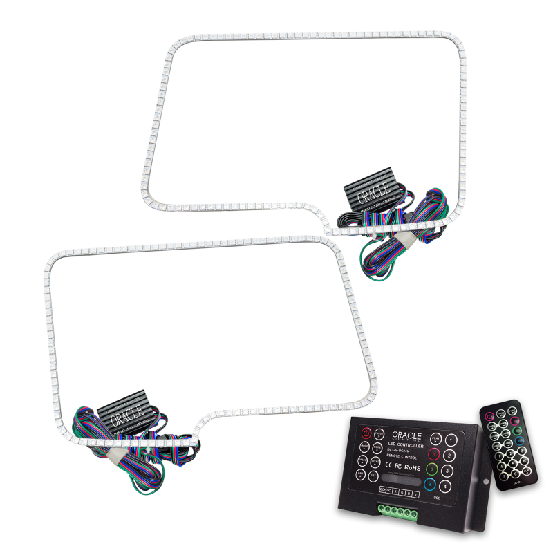 Ford Raptor Headlight Halo Kit - ORACLE Lighting - 2.0 Controller - ColorSHIFT - `09-`14 Ford Raptor Headlight Halo Kit - ORACLE Lighting - 2.0 Controller - ColorSHIFT - `09-`14